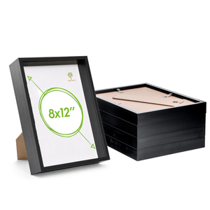 Nicola Spring 3d Deep Box Photo Frames - A4 (8 X 12") - Pack Of 5