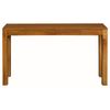 Centrum Furniture Amsterdam 2 Drawer Sofa Table - Light Pecan