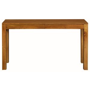 Centrum Furniture Amsterdam 2 Drawer Sofa Table - Light Pecan