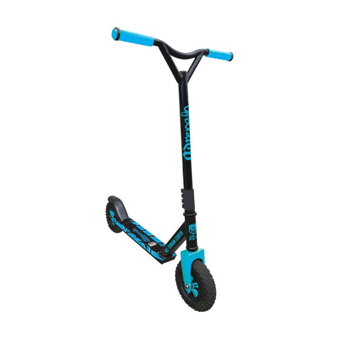 Adrenalin ATS-2 All Terrain Grip Control Push Scooter Ride On Kids/Teens Blue