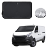 Front Windscreen Sun Shade for Mitsubishi Express 2020 - Current (X82) - XL 160 x 100 cm - Black