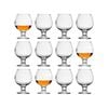 LAV Misket Brandy Snifter Glasses - 390ml - Clear - Pack of 12