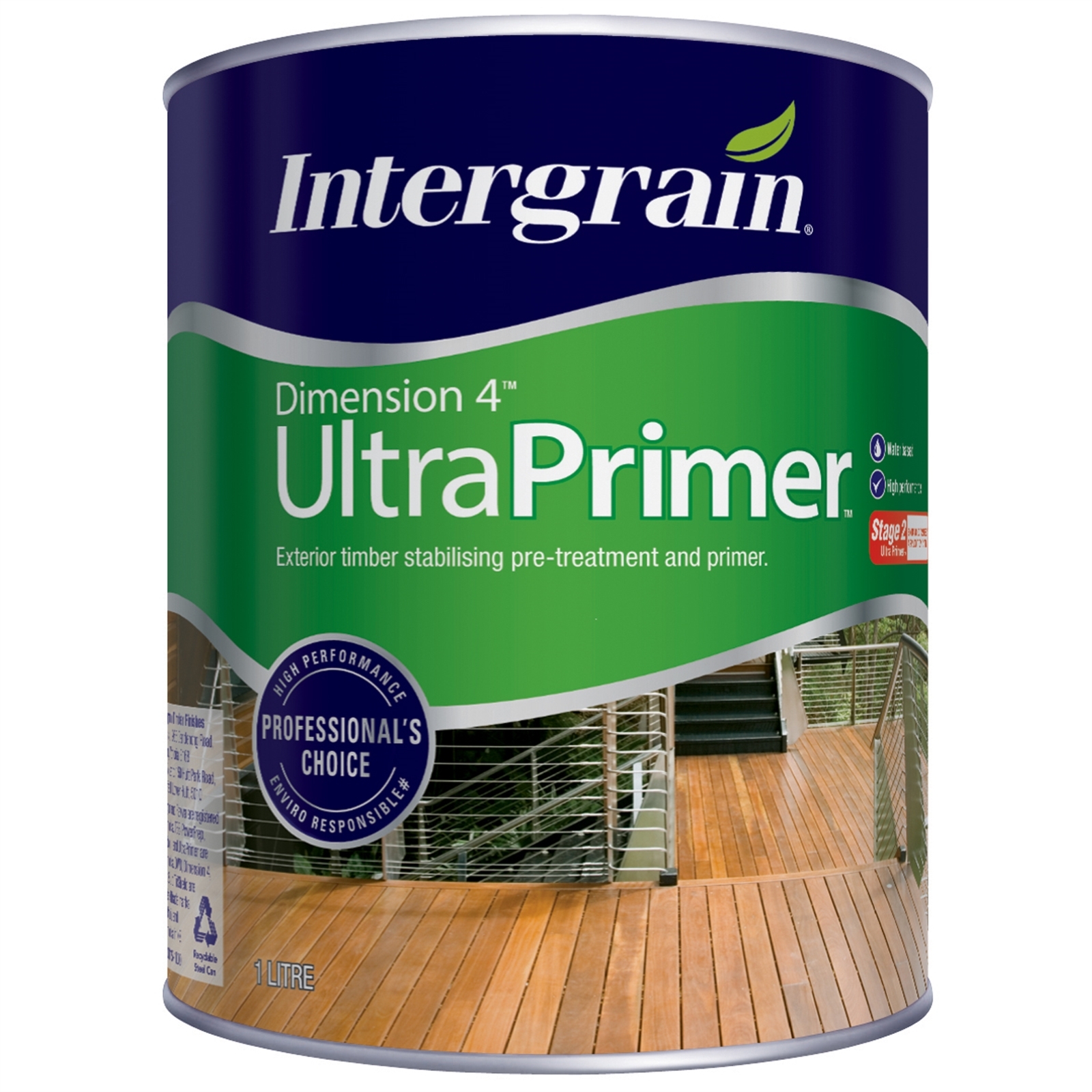 Intergrain 1L Dimension 4 Ultra Primer Timber Finish product image