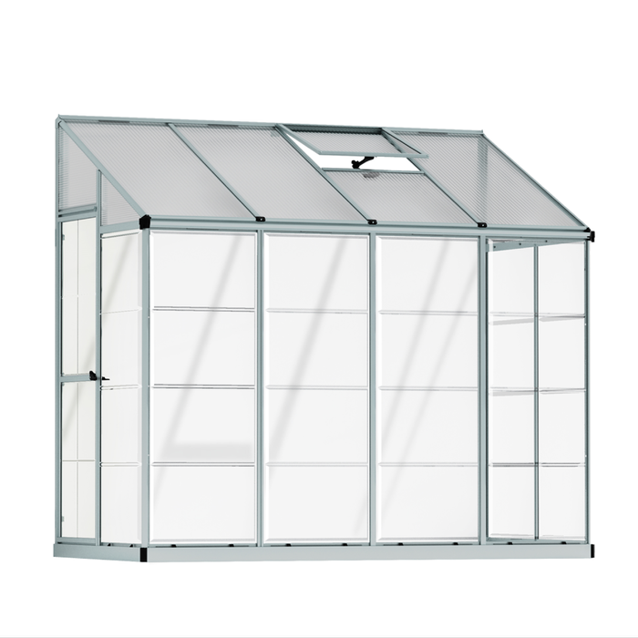 Maze 8 x 4' Walk In Lean-To Greenhouse