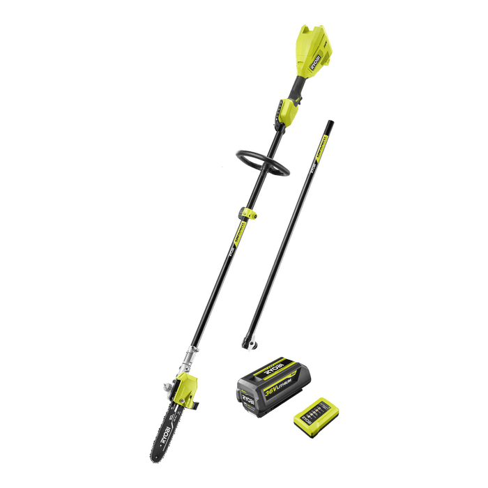 RYOBI 36V Expand-IT 10” 254mm Pole Pruner 4Ah Kit R36PPS124