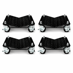 Taurus Legend 4 Piece Compact Car Wheel Dolly Set