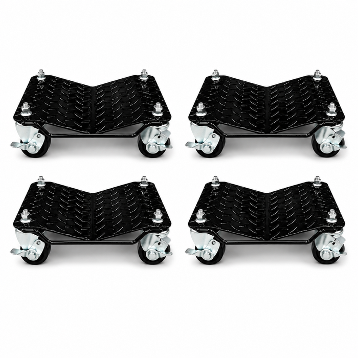 Taurus Legend 4 Piece Compact Car Wheel Dolly Set