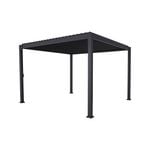 Mimosa 3 x 3m Lava Portsea Louvre Semi Permanent Gazebo