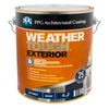 PPG Paints 4L Accent Low Sheen Weather Tough Exterior Paint - 4L