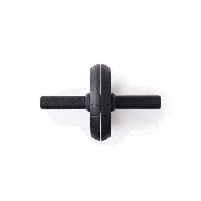 Decathlon - Dual Mode Weight Training Ab Wheel - Black - One Size
