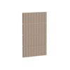 Kaboodle 450mm Raw Board V-Groove 4 Drawer Panels