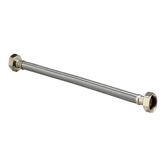 Kinetic 225mm Stainless Steel Flexible Braided Hose Water Connector
