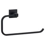 Mondella Matte Black Rococo Towel Ring