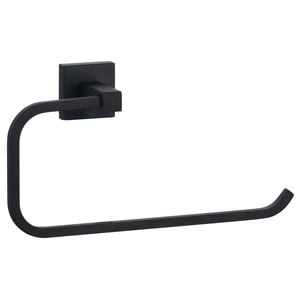Mondella Matte Black Rococo Towel Ring