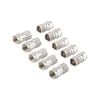 Antsig F59 Type Twist-On Plug Suits RG6 Cable - 10 Pack