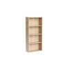 Kaboodle 300-399mm Almond Oak Customisable Shallow Med Pantry Open Shelf