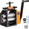 VEVOR 75 mm Jewelry Rolling Mill Machine 3-in-1 Multi-function for Wire Semicircle Pattern