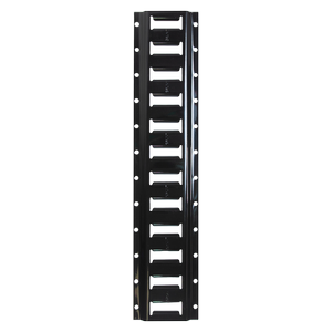 GRUNT 60cm Black Horizontal E-Track