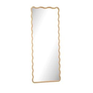 Oikiture 180x70cm Wooden Full Length Mirror Floor Mirrors