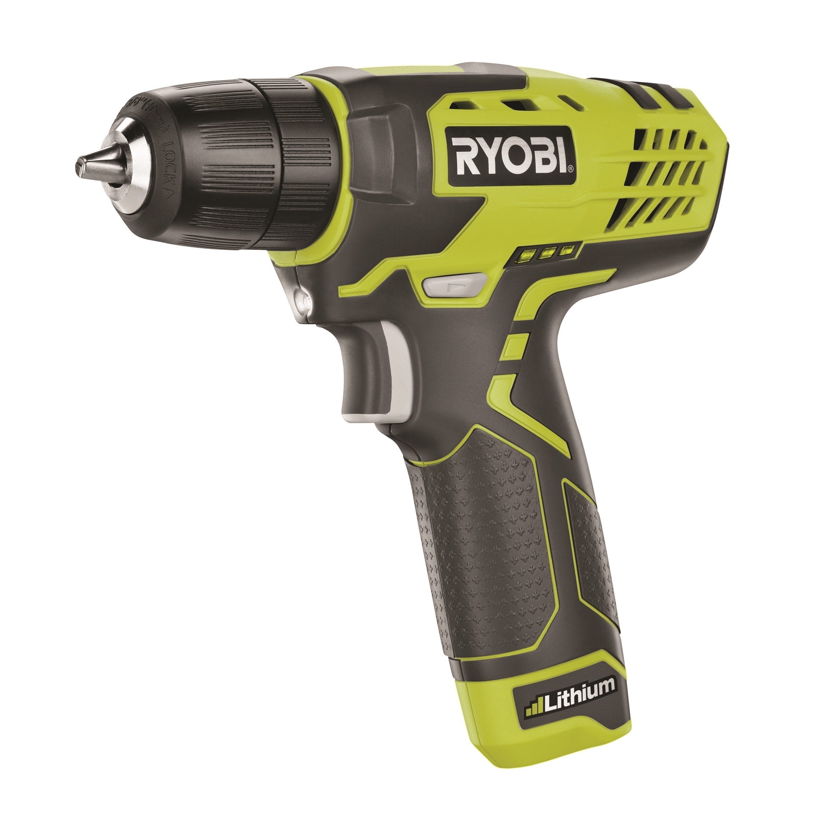 Ryobi 8V Lithium Ion Drill Kit