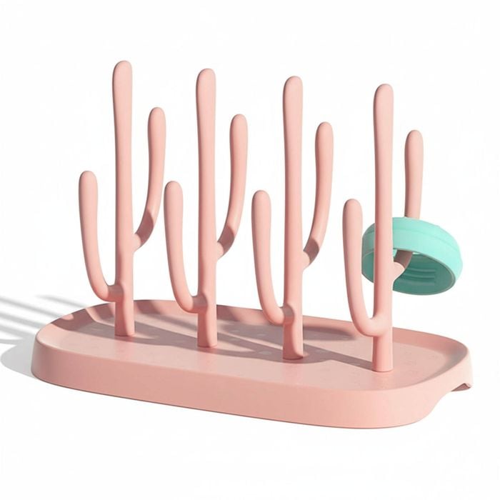 Space Saving Baby Bottle Drying Rack for Bottles, Nipples, Pump Parts & Cups
