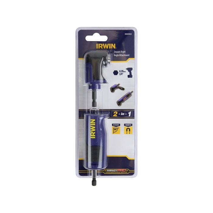 Irwin 6.35mm 1/4" Impact Modular Right Angle Attachment