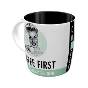 Nostalgic-Art Mug Coffee First