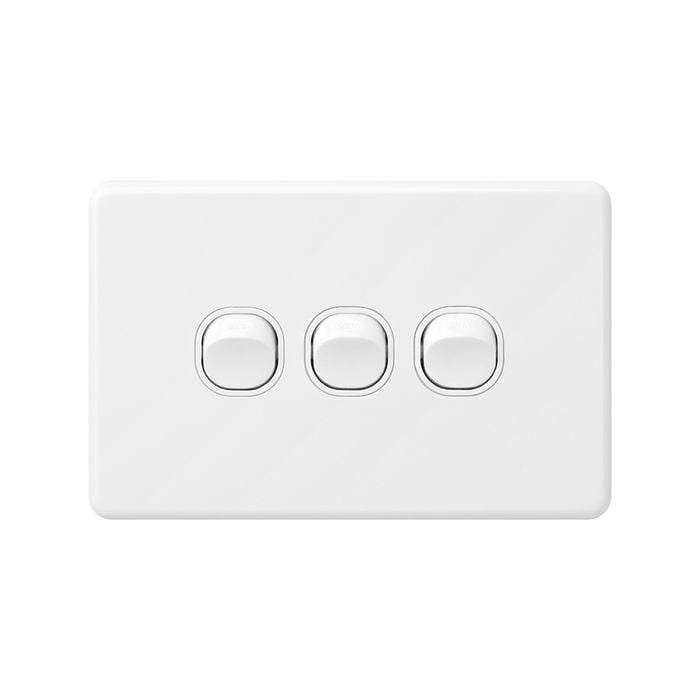DETA X6 White Triple Switch