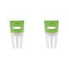 2PK Dexas 26.5cm Silicone Salad Hands Fruit/Vegetable Mixer - Green