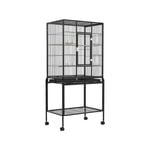 Advwin Large Bird Cage Pet Cages Parrot Aviary 135cm Large Travel Stand Budgie