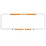 1x OFFICIAL NRL West Tigers Car Number Plate Frame Cover Surround x1