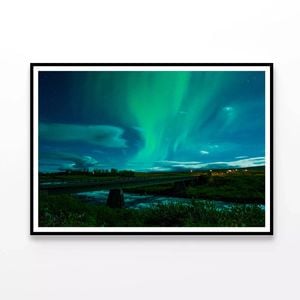 Bridge with River  Print 100% Australian Made 120x90cm  (Poster)