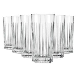 RCR Timeless Crystal Highball Glasses - 440ml - Pack of 6