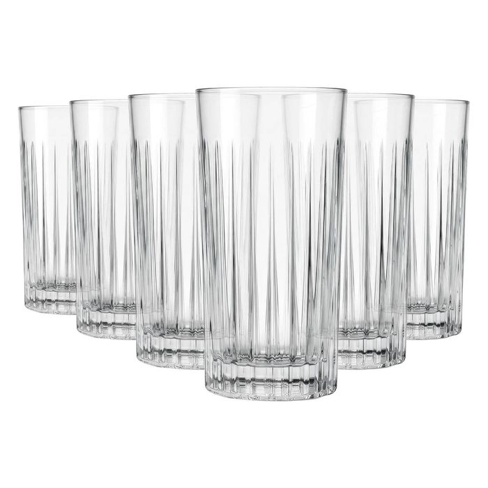 RCR Timeless Crystal Highball Glasses - 440ml - Pack of 6