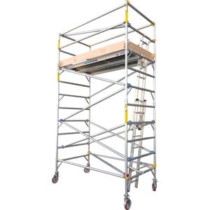 Instant Access 3.5m 225kg Aluminium Double Width Mobile Scaffold Tower