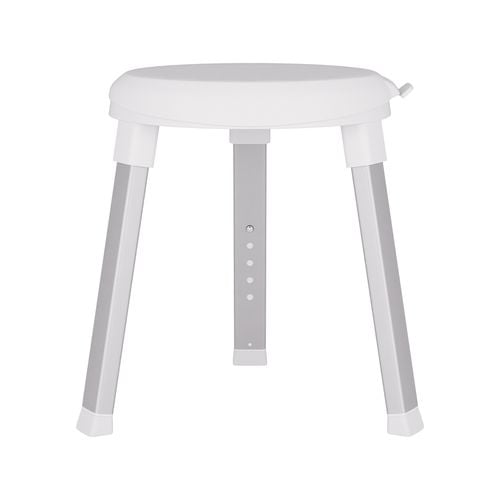 evekare White Deluxe Rotating Bathroom Stool Bunnings Australia