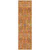 The Rug Connection Garden 210 Rust 300x80cm - Medium Runner Transitional Pet Friendly Indoor Rug