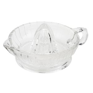 Cuisena Manual Lemon/Lime Glass Citrus Juicer - Clear
