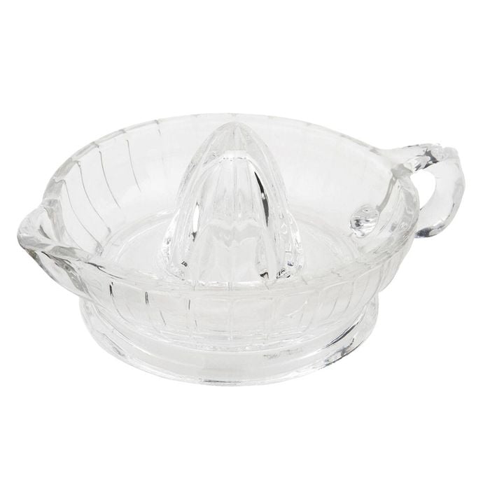 Cuisena Manual Lemon/Lime Glass Citrus Juicer - Clear
