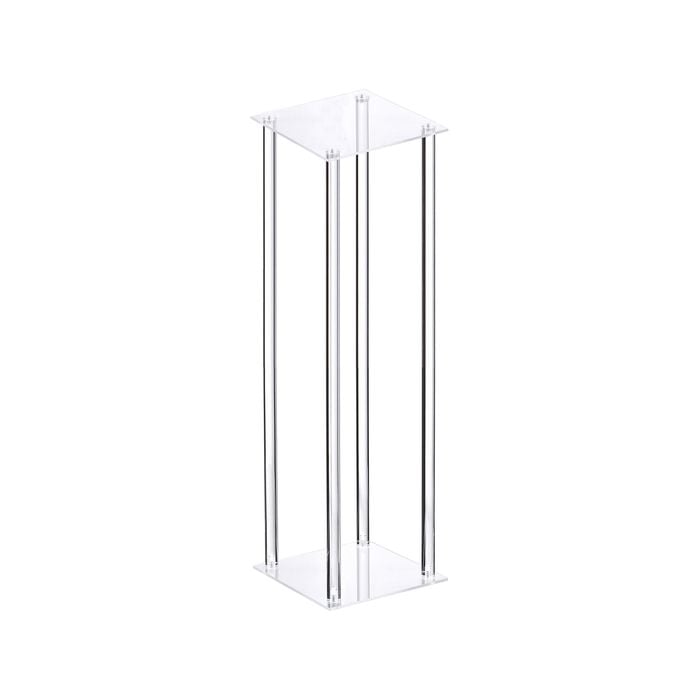 Todo 80cm Acrylic Stand Column Wedding Centerpiece Cake Flower Vase Table Riser
