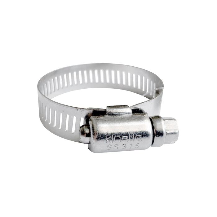 Kinetic 21 - 44mm 316 Stainless Steel Hose Clamp