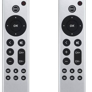 [2 Pack] Universal Replacement Remote for Apple TV - Compatible with Multi-Generation Models