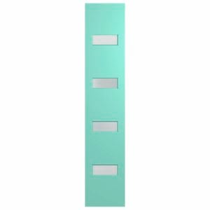 Hume Doors 1980 x 400 x 40mm Newington XN11 Entrance Panel Glazed Etchlite