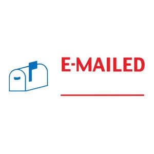 X-Stamper Self Inking Message Stamp (Icon Email/Date)