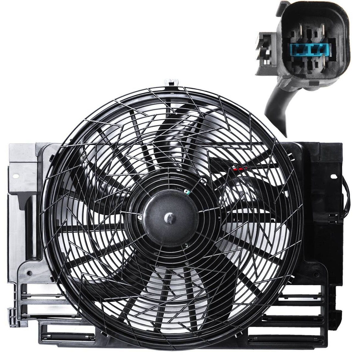 Radiator Thermo Fan For Bmw E53 X5 00-06 5 Blades With Module ...