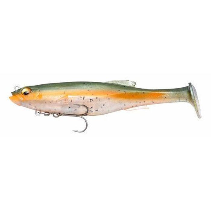 Megabass Magdraft 6" Soft Plastic Swimbait Fishing Lure Rainbow