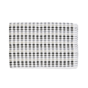Jenny Mclean Pom Pom Bath Mat with hemmed borders 900GSM - Grey tones