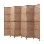 Artiss 6 Panel Room Divider Screen 245x170cm Woven