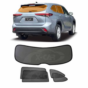 Window Sun Shades For Toyota Kluger 2021-onwards Car Uv Protection Custom Rear Windscreen Shade Sunblind Mesh