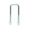 Sunrise U-bolts With Nyloc Nut 1/2" Zinc - 45mm Square, 125mm - Ub45s125z